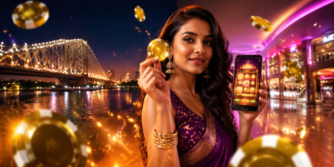 Bollywood themed slot game display in Kolkata